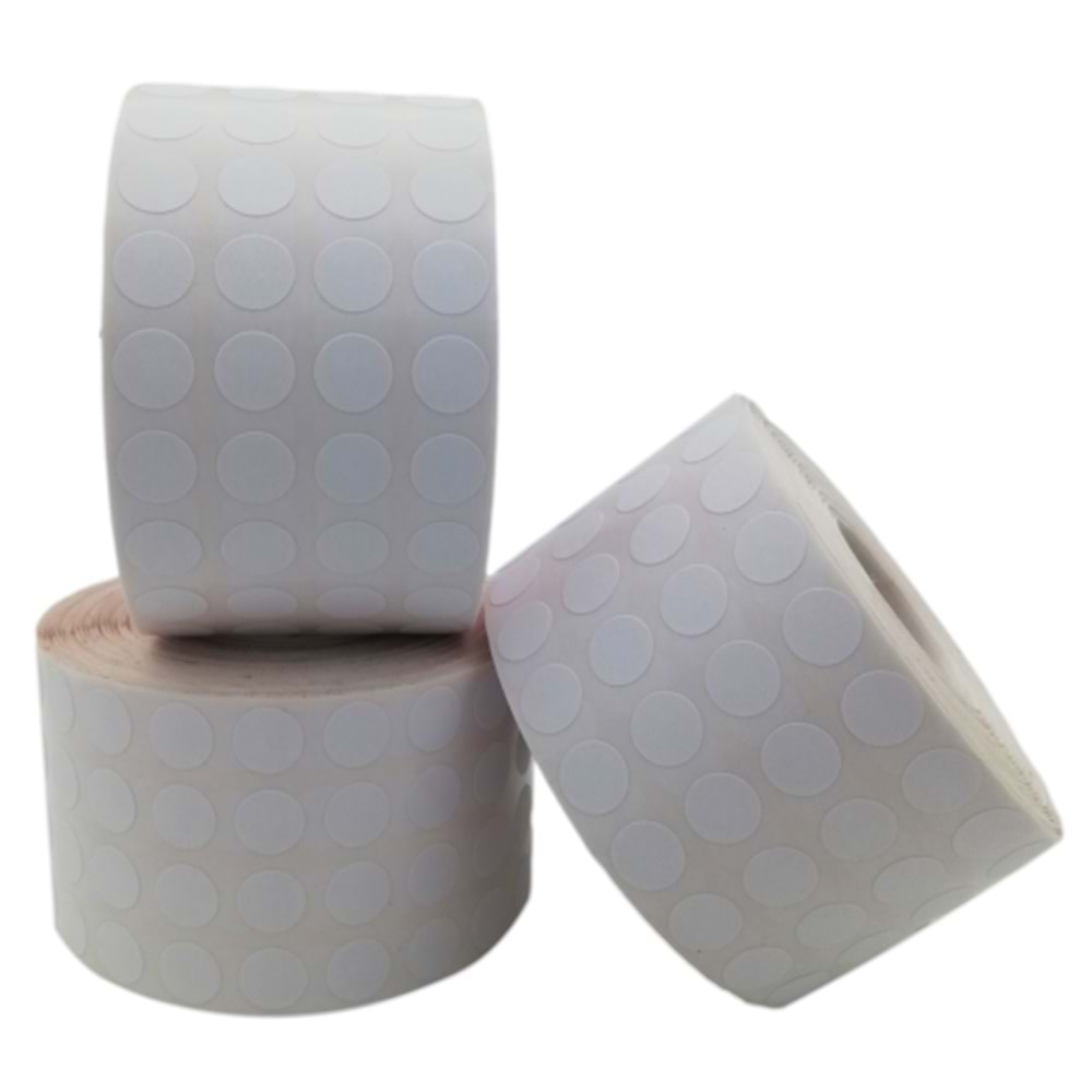 Nokta Etiketi 1 cm x 10.000 Adet Beyaz