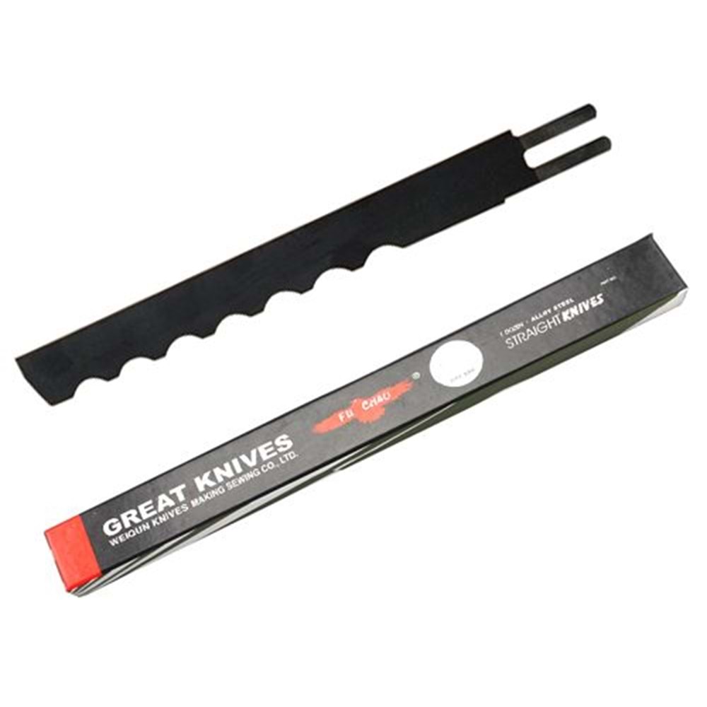 Kesim Motoru Bıçak Dalgalı Teflon Kaplama 10 Inch 12 Adet