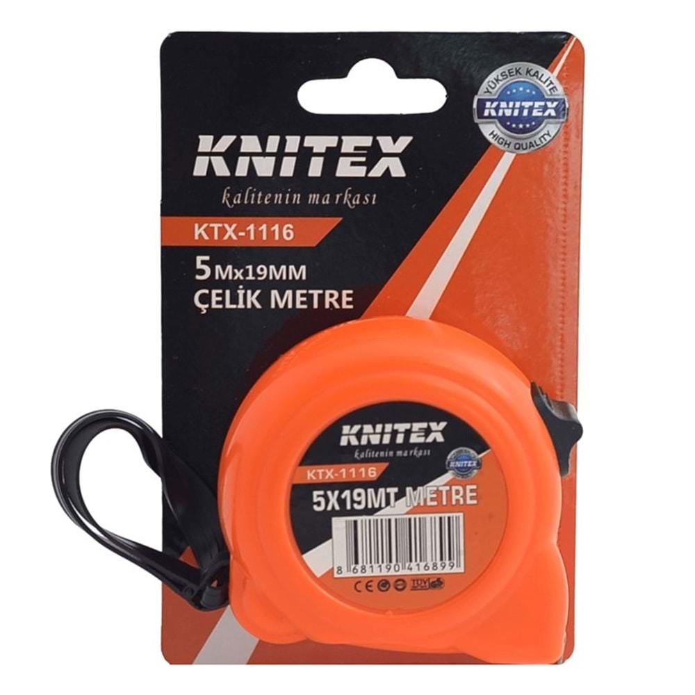Çelik Şerit Metre 5 x 19 mt