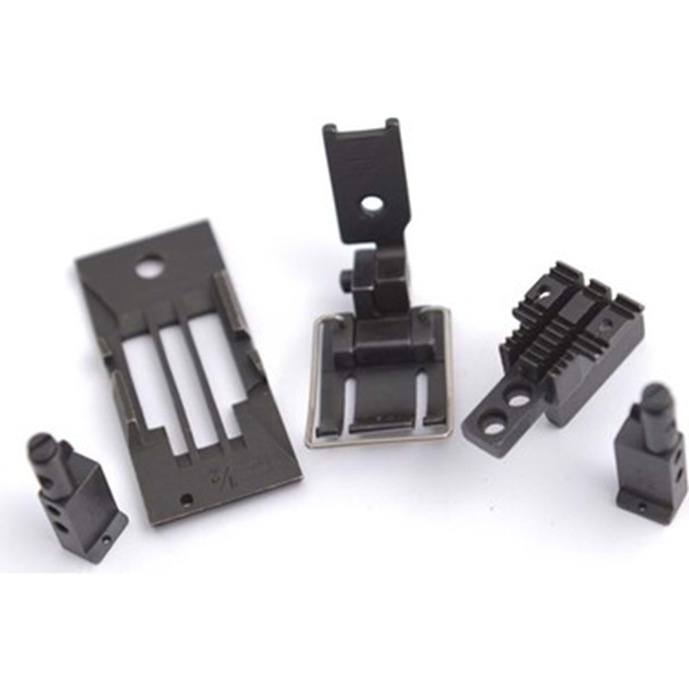 Juki 3168-7 Serisi Elektronik İptalli Çift İğne Makinesi Takımı, Ölçü 1/2