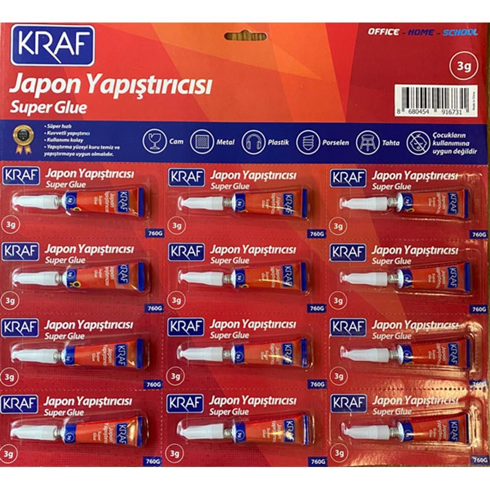Süper Japon Yapıştırıcı 3 gr