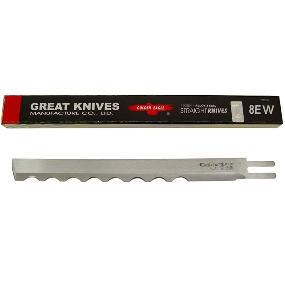 Kesim Motoru Bıçak Dalgalı 8 Inch 12 Adet
