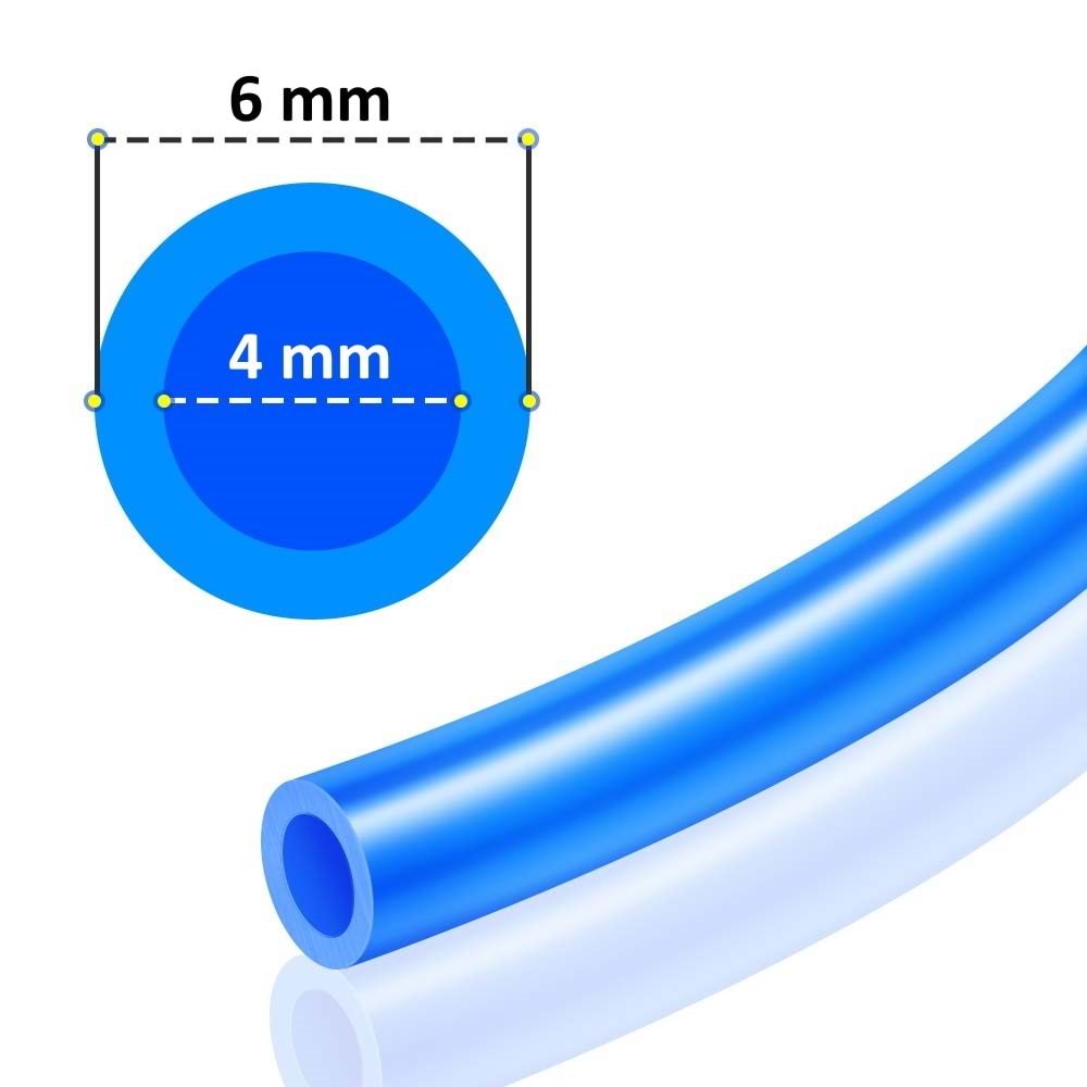Kompresör Hava Hortumu Ölçü 4 mm x 6 mm Makara 150 mt