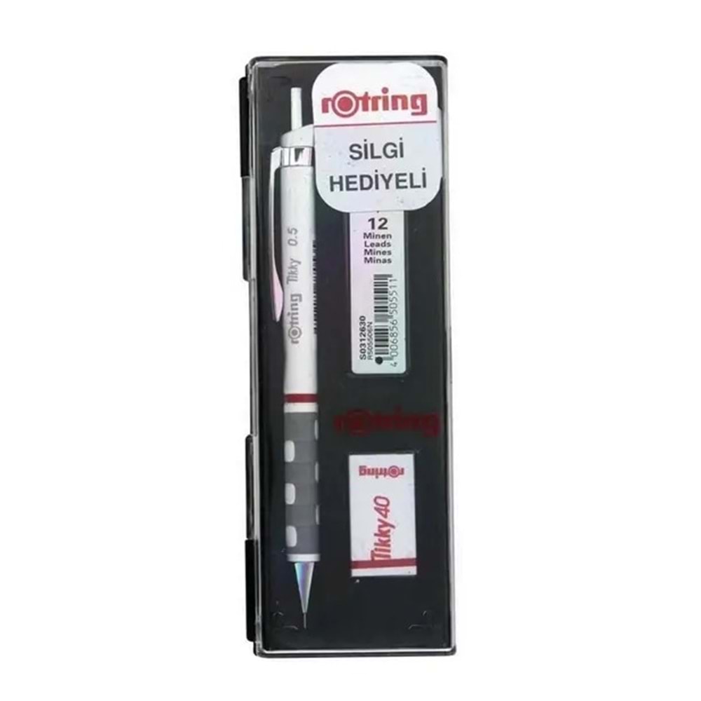 Tikky Versatil Kalem Uç ve Silgi Seti 0.7 Renk Beyaz