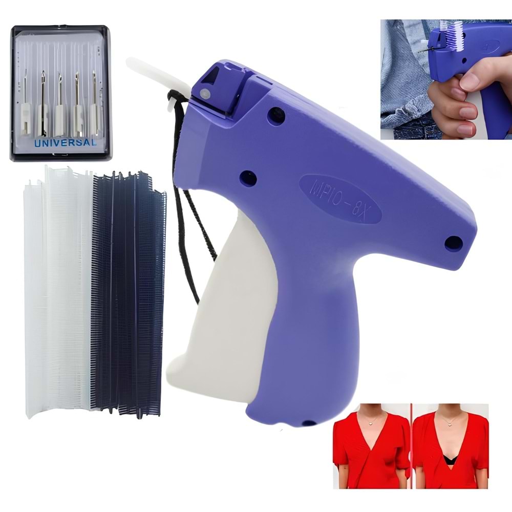 Kılçık Takma Tabancası Fine 5 mm & 7 mm & 9 mm Kılçıklar için uygundur