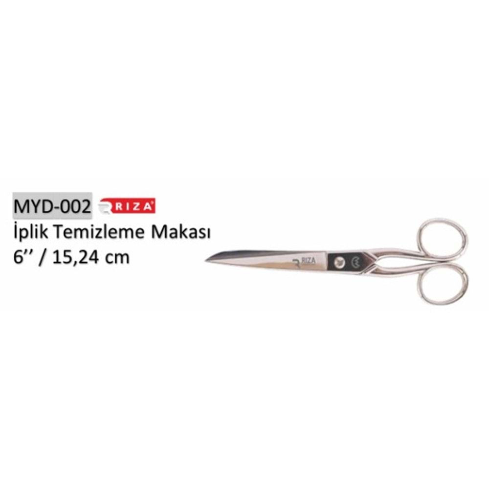 İplik Temizleme Makası 6 Inch