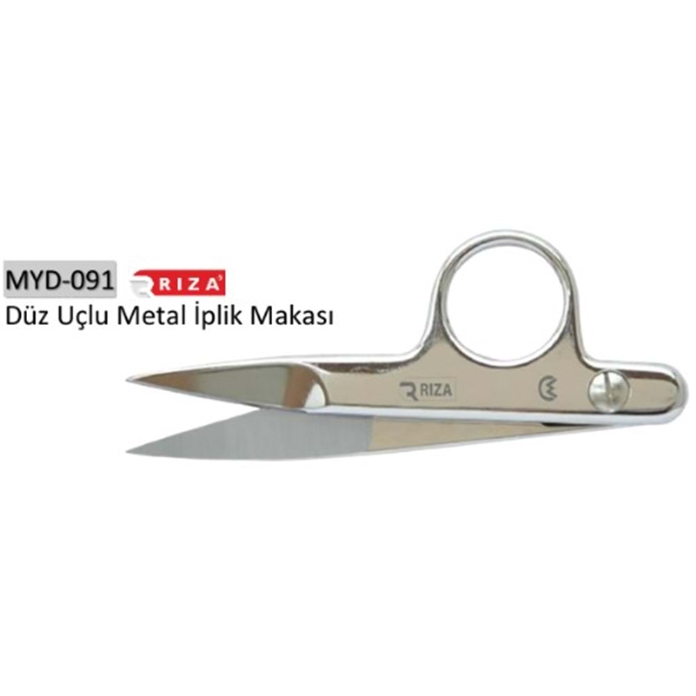 Metal Düz Uçlu İplik Temizleme Makası