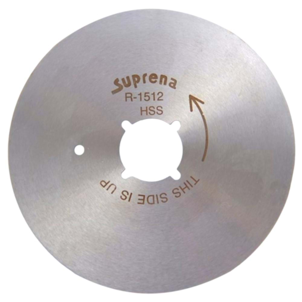 Suprena Yuvarlak Kesim Motoru Bıçağı High Speed Steel
