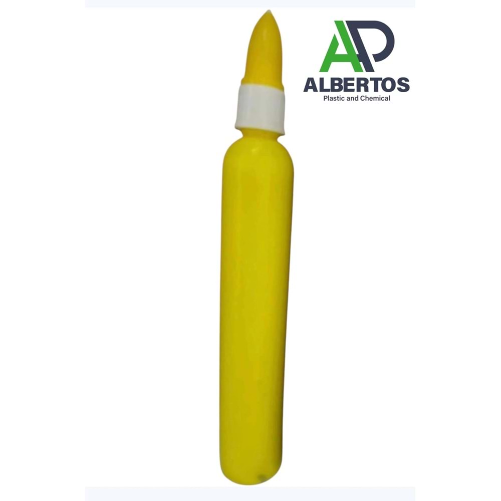 Kumaş Kodlama Kalemi Tüp Boya Sarı 55 gr