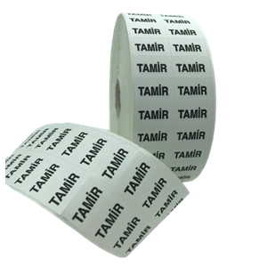 Tamir Kontrol Etiketi Ruloda 10.000 Adet