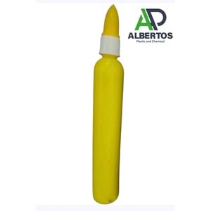 Kumaş Kodlama Kalemi Tüp Boya Sarı 55 gr