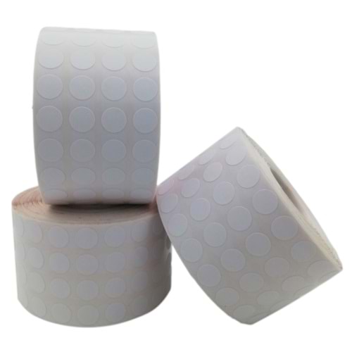 Nokta Etiketi 1 cm x 10.000 Adet Beyaz