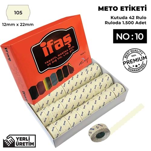 Meto Etiketi 105 Bej