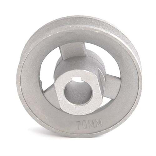 Kavramalı Motor Alüminyum Kasnak 70 MM
