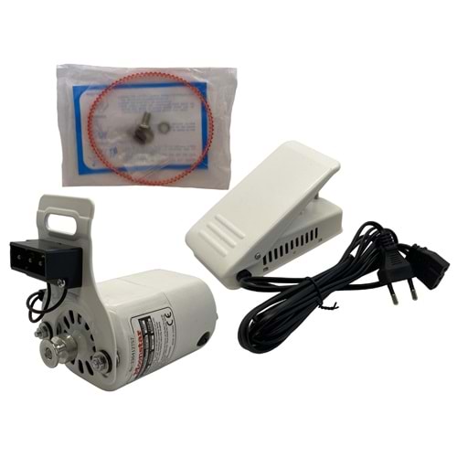 Beyaz Dikiş Makinesi Motoru 220V-100W