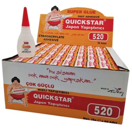Süper Japon Yapıştırıcı 20 gr 520