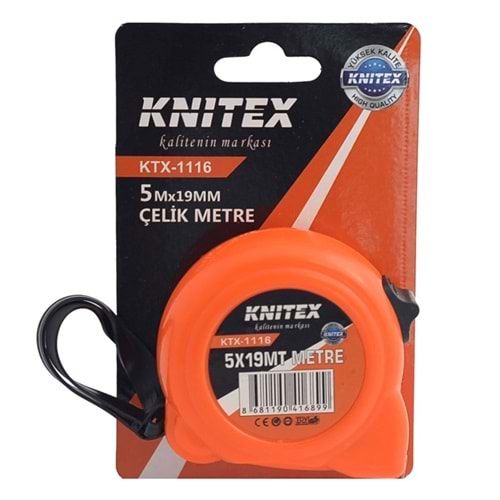 Çelik Şerit Metre 5 x 19 mt