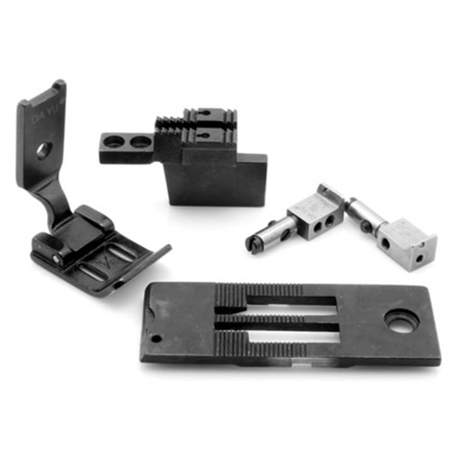Brother T-8452D Serisi Direct Drive, Elektronik, Küçük Mekik, İptalli Çift İğne Dikiş Makinesi Takım, Ölçü 3/8