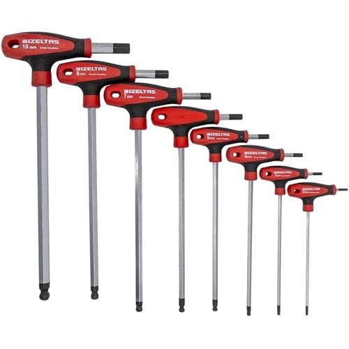 Yuvarlak Başlı T Alyan Anahtar 5 mm