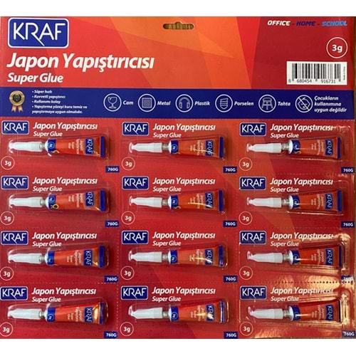 Süper Japon Yapıştırıcı 3 gr