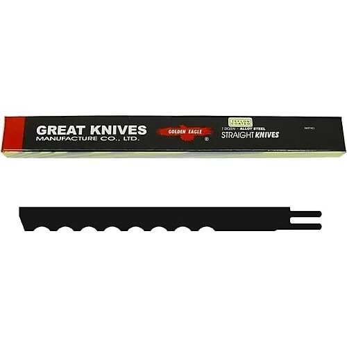 Kesim Motoru Bıçak Dalgalı Teflon Kaplama 8 Inch 12 Adet