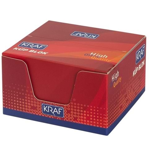Küp Blok Not Kağıdı 1. Hamur Beyaz 8 cm x 8 cm 115G
