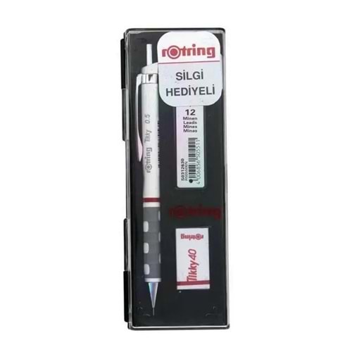 Tikky Versatil Kalem Uç ve Silgi Seti 0.7 Renk Beyaz