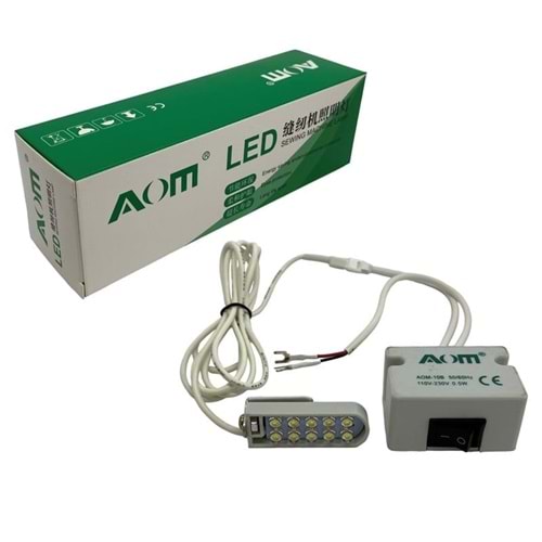 Dikiş Makinası Led Lamba 10 Adet Led