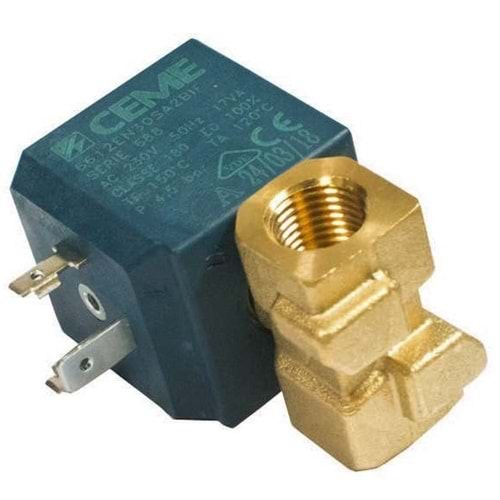 Selenoid Valf Ayarsız 1/4 Made in Italy