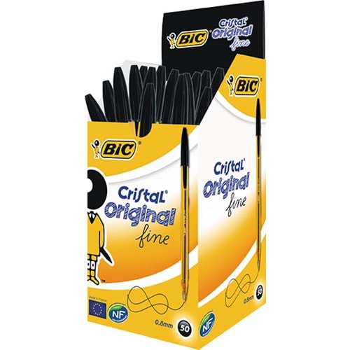 Tükenmez Kalem Siyah 0.8 mm
