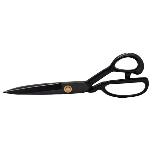 Siyah Saplı Paslanmaz Çelik Somunlu Makas 11 Inch