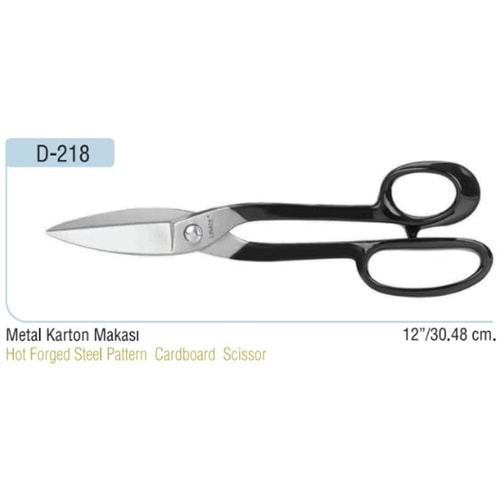Timsah Ağız Karton Makası 12 Inch