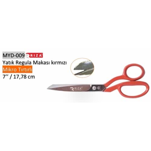 Mikro Tırtıklı Yatık Regula Makası 7 Inch