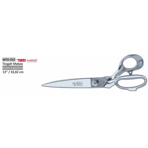 Komple Krom KaplamaTezgah Makası 13 Inch