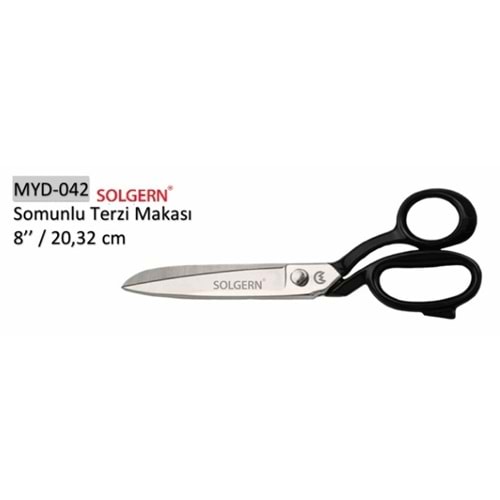 Paslanmaz Çelik Somunlu Terzi Makası 8 Inch