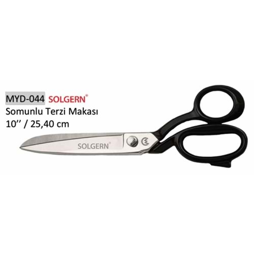 Paslanmaz Çelik Somunlu Terzi Makası 10 Inch
