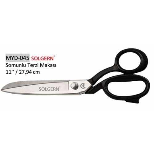 Paslanmaz Çelik Somunlu Terzi Makası 11 Inch