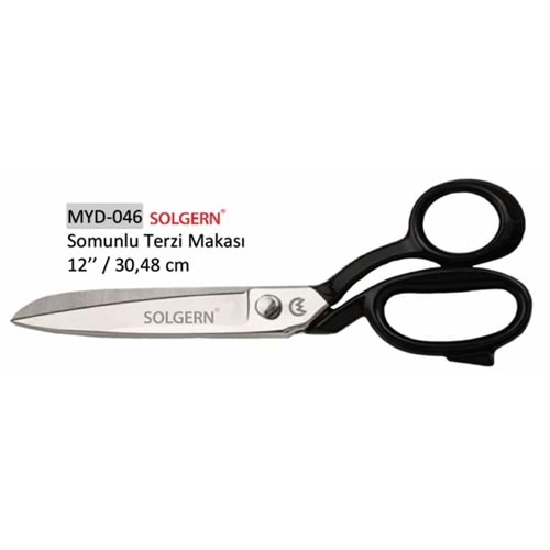 Paslanmaz Çelik Somunlu Terzi Makası 12 Inch