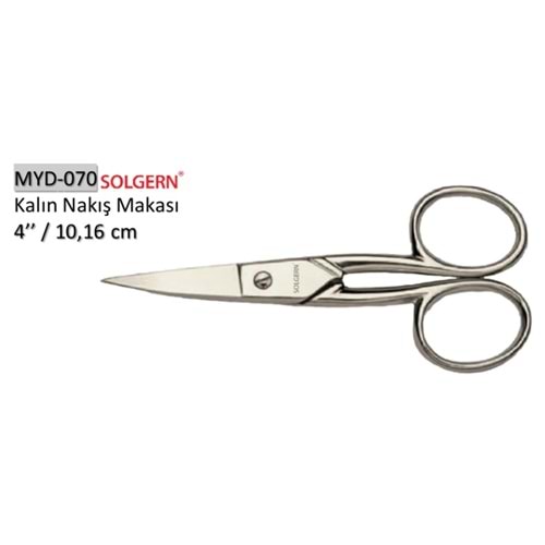 Kalın Nakış Makası 4 Inch