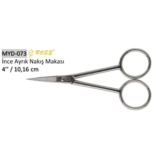 Ayrık Saplı Nakış Makası 4 Inch