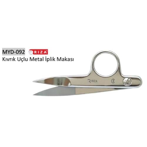 Metal Kıvrık Uçlu İplik Temizleme Makası
