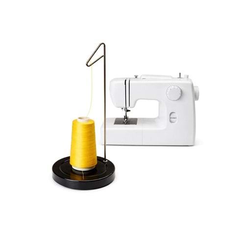 Ev Tipi Aile Dikiş Makinesi İplik Çardağı Metal Gövdeli İplik Standı Büyük Bobinler İçin