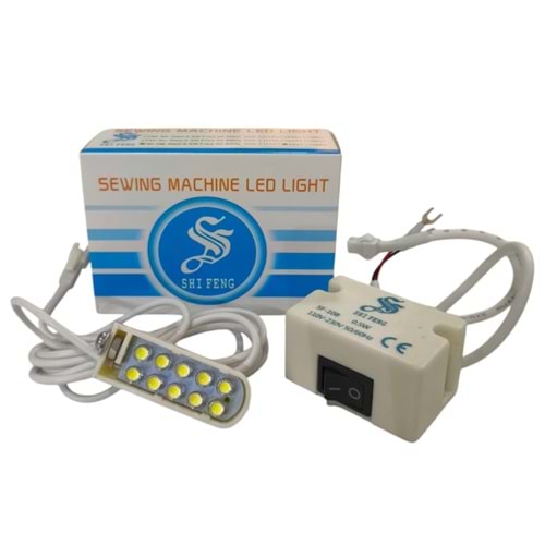 Dikiş Makinası Led Lamba 10 Adet Led