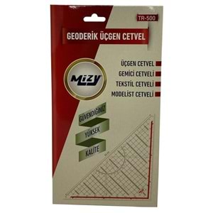 Geoderik Üçgen Plastik Cetvel 32 cm