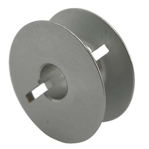 Düz Makina Çentikli Bombeli Alüminyum Masura Made in Taiwan