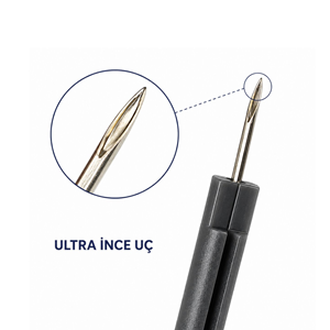 Micro Fine 4.40 mm Hassas Kumaş Kılçık Tabancası Yedek İğnesi 1 Adet Orijinal İğne