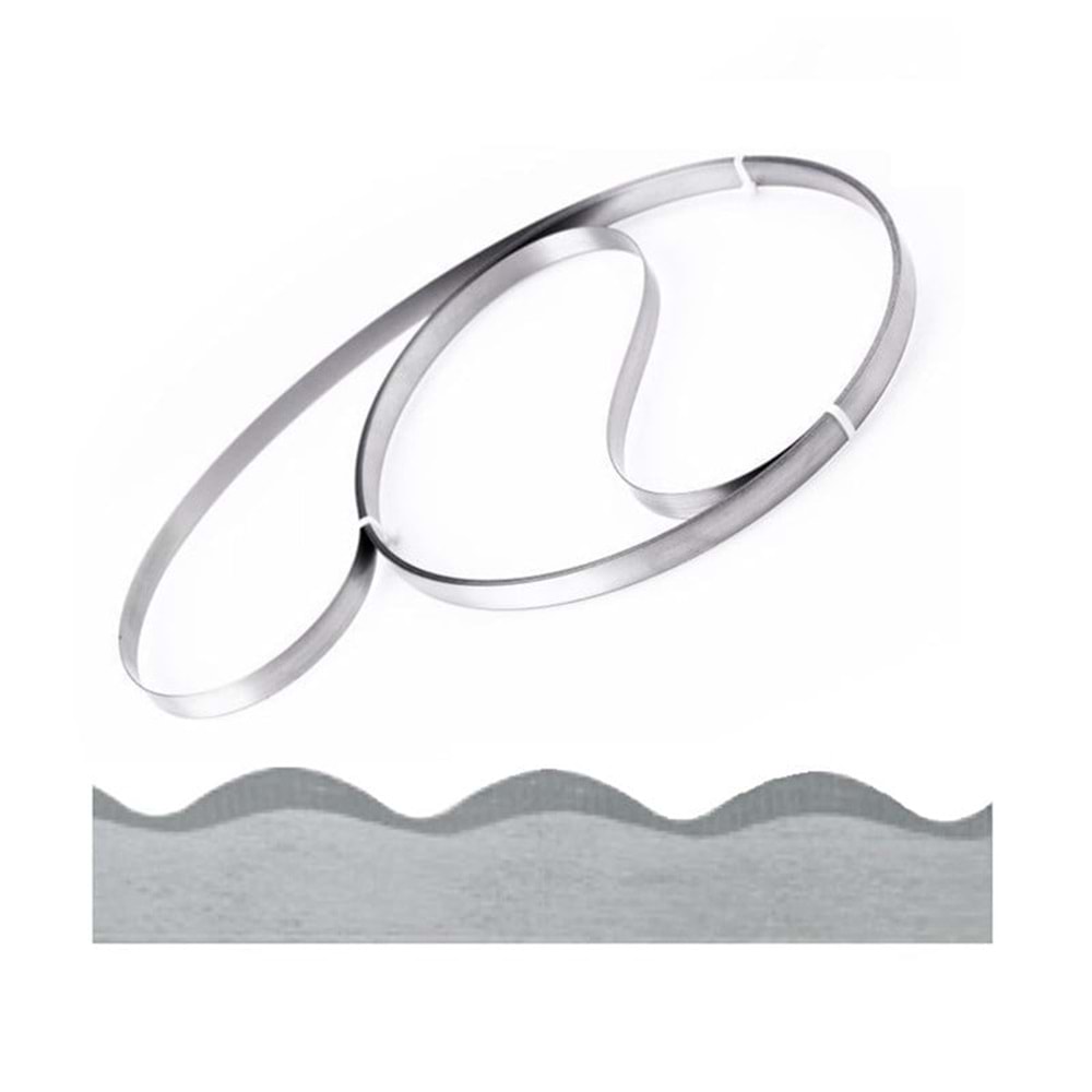 Hızar Makinesi Dalgalı Bıçak 3500 x 10 x 0.45 Made in Germany