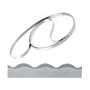 Hızar Makinesi Dalgalı Bıçak 3500 x 10 x 0.45 Made in Germany