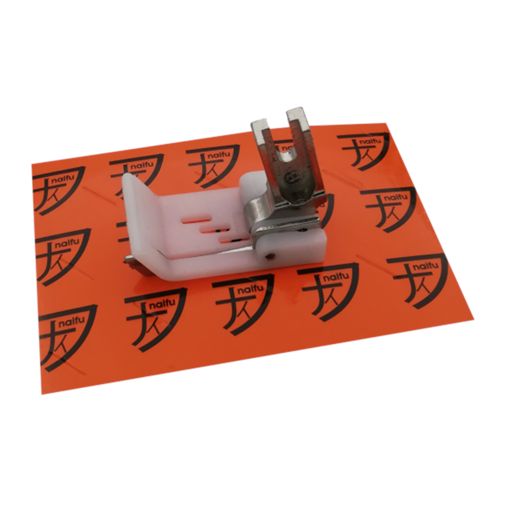 Üç İğne Zincir Dikiş Makinası Çimalı ve Teflon Tabanlı Ayak