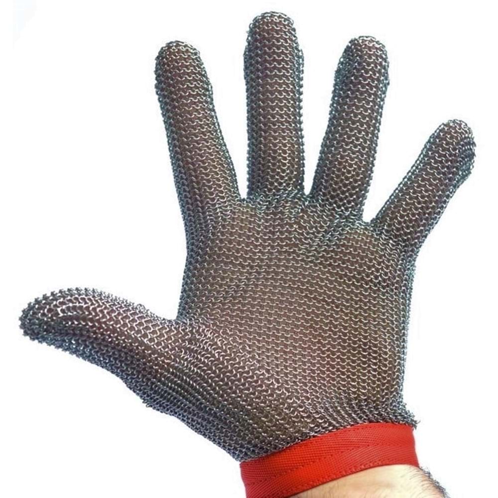 Çelik Eldiven Beş Parmak Medium